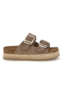 Ciabatte con doppia fascia regolabile e suola platform S11T228.-SUPERGA Online