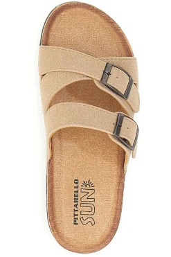 Ciabatte con doppia fascia regolabile BL208417-PITTARELLO SUN