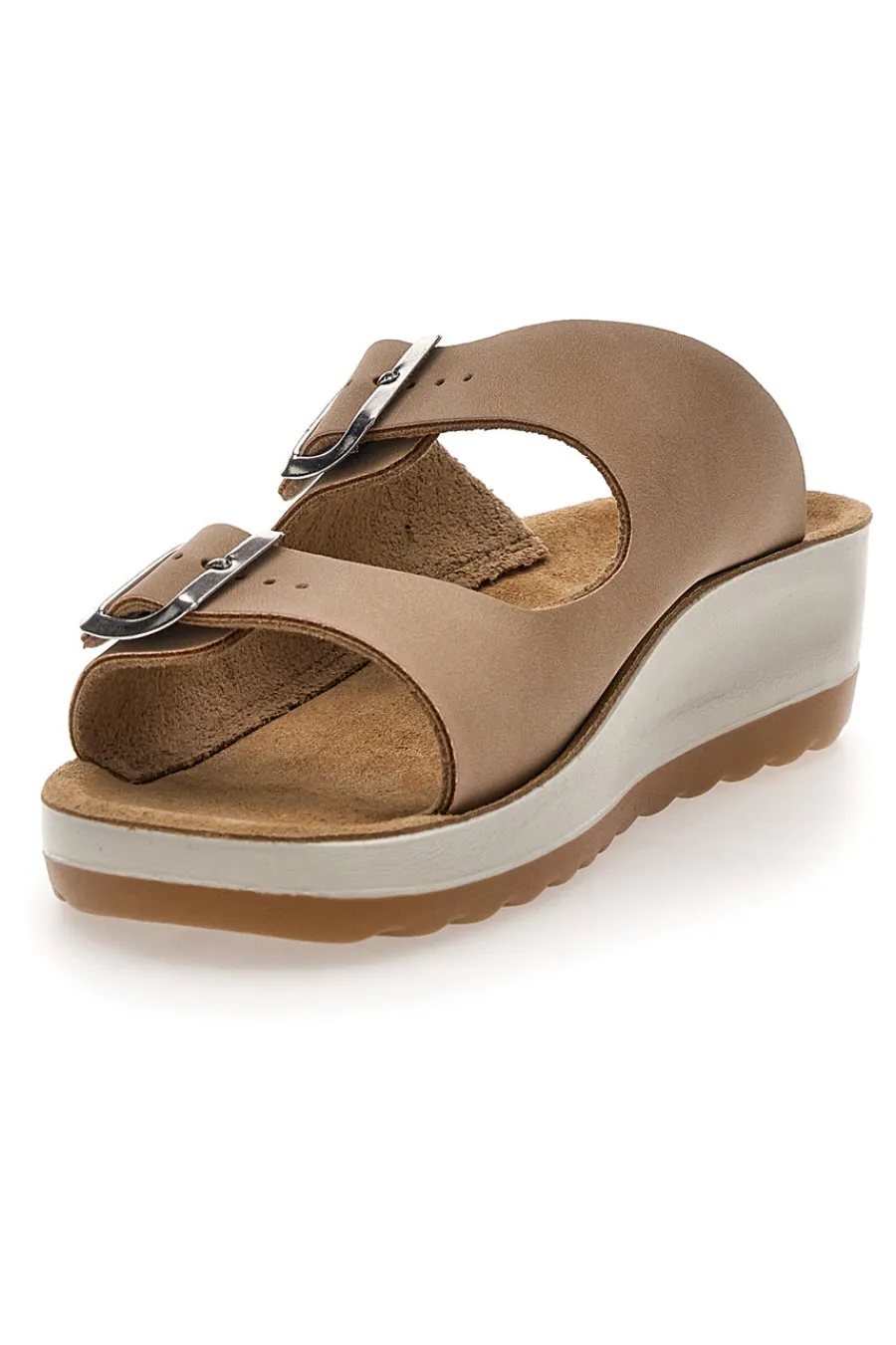 Ciabatte Beige Con Fasce Regolabili 42644-FLY FLOT Hot