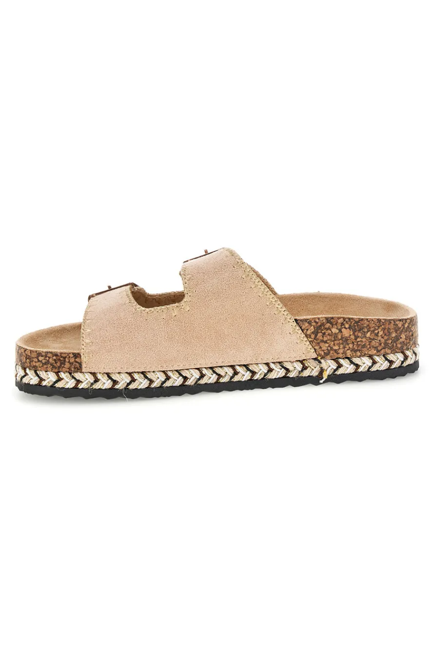 Ciabatte con fibbie e dettagli ricamati Me & Me 14184-ME u0026 ME Discount