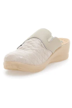 Ciabatte Beige con Punta Chiusa Made in Italy 6204-BIO UP Clearance
