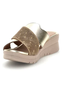 Ciabatte Beige Fasce Incrociate 8528-LINEA COMODA Outlet