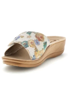 Ciabatte Beige Floreali 68 VR-INBLU Discount
