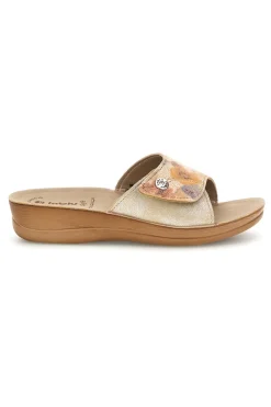 Ciabatte Beige Floreali 68 VR-INBLU Clearance
