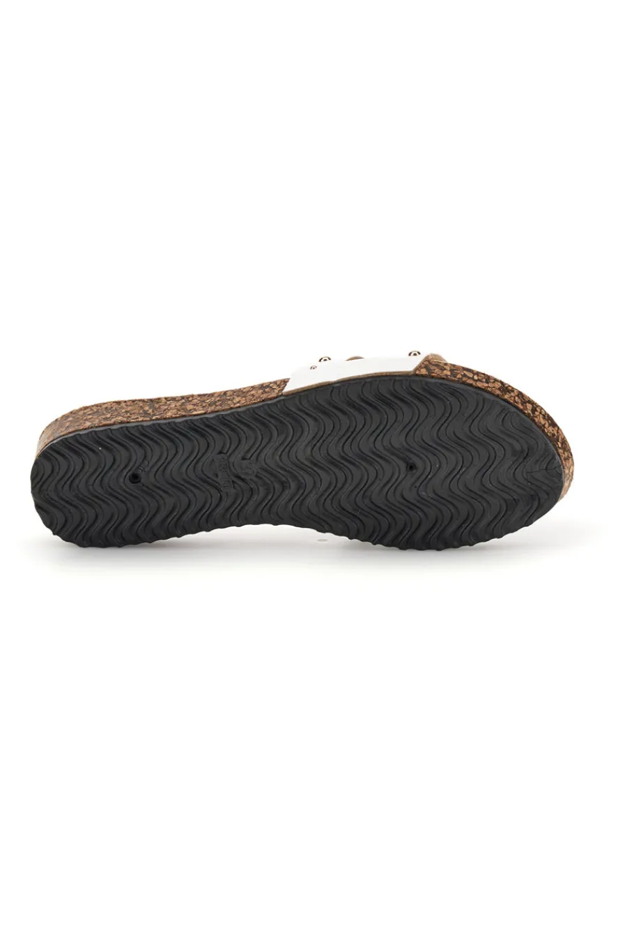 Ciabatte bianche con borchie 18108-FUN BEACH Best