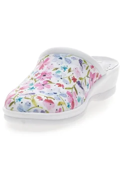 Ciabatte Bianche Con Decorazione Floreale 820002-LE SOFT Sale