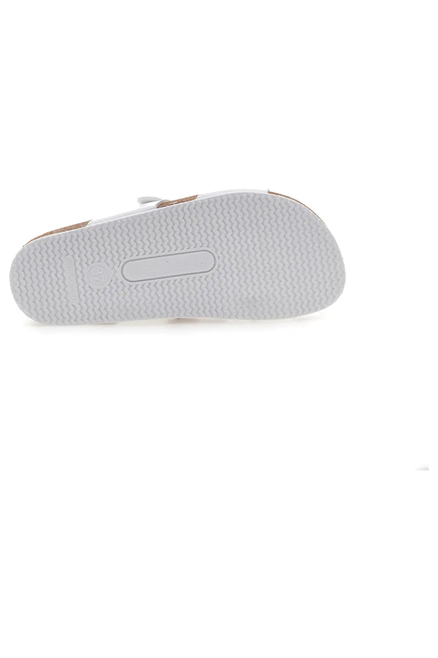 Ciabatte Bianche con Doppia Fibbia Stretta 335A006SR-PITTARELLO TIERRA Discount