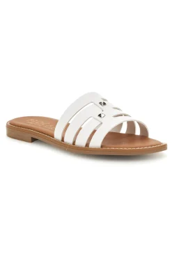 Ciabatte bianche con fasce MAT1-PLOCADI Hot