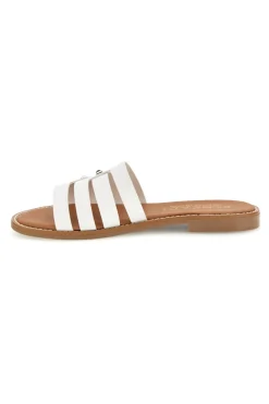 Ciabatte bianche con fasce MAT1-PLOCADI Hot