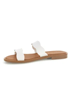 Ciabatte bianche con fasce sagomate MAT0-PLOCADI New