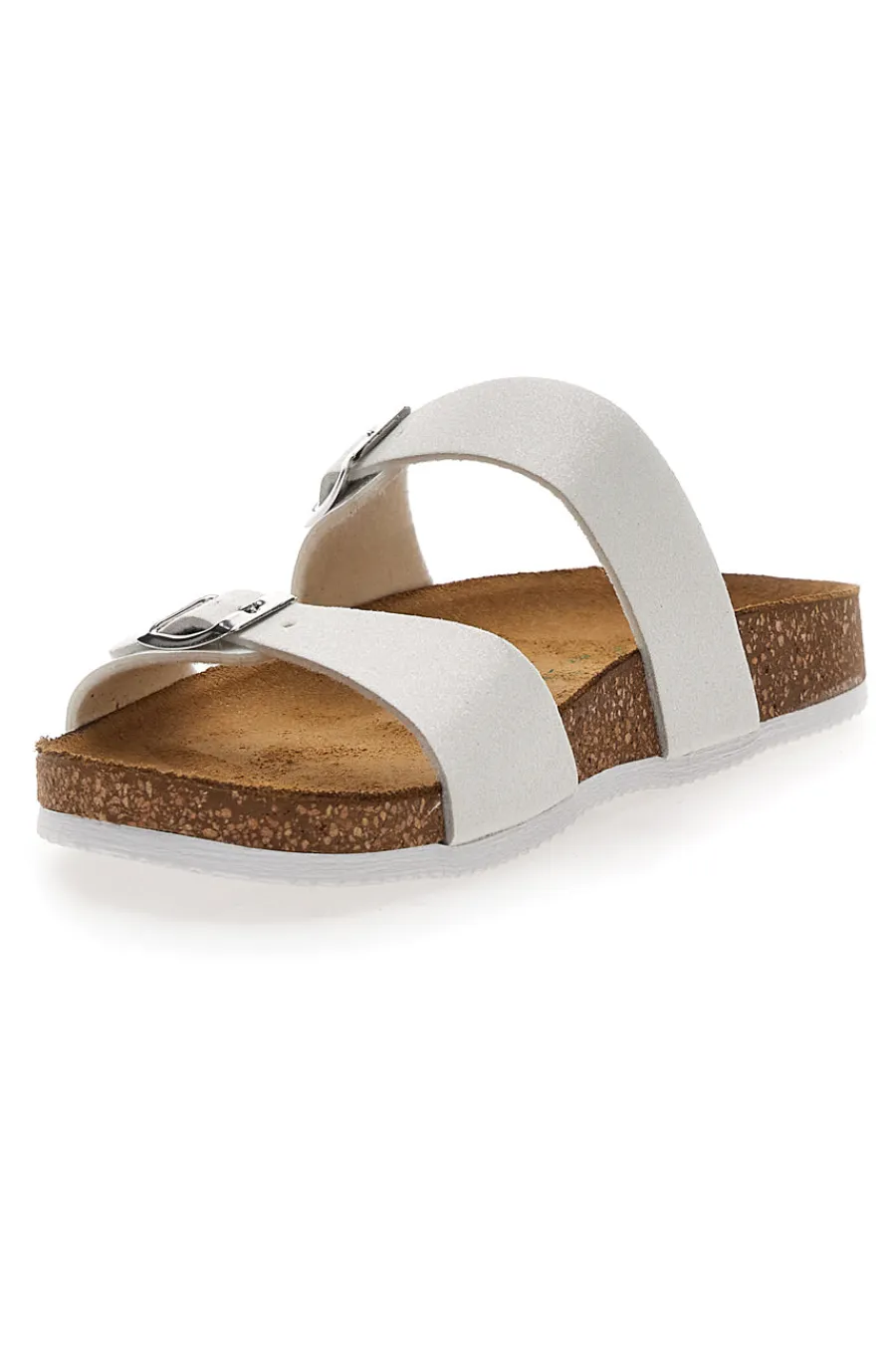 Ciabatte Bianche con Fibbie 335006-PITTARELLO ECO Online