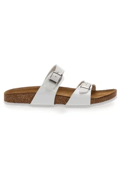 Ciabatte Bianche con Fibbie 335006-PITTARELLO ECO Online