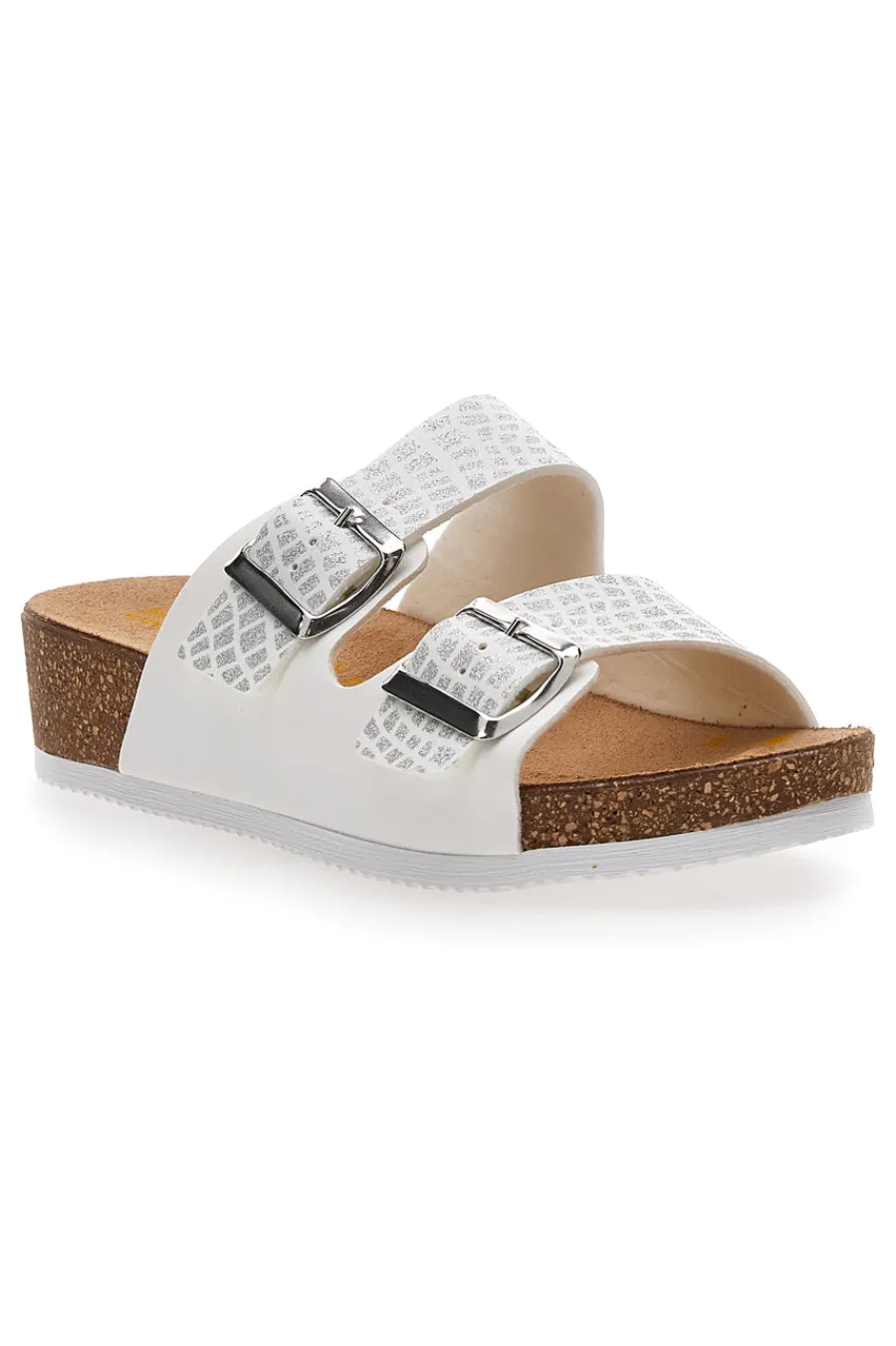 Ciabatte Bianche con Fibbie 29320630-PITTARELLO BIO Discount