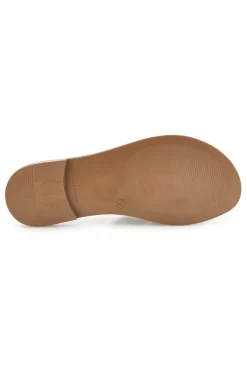 Ciabatte bianche con inserti metallizzati MAT16-PLOCADI Online