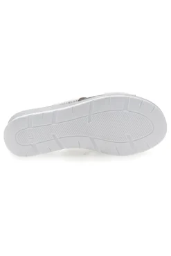 Ciabatte Bianche Con Platform 11071242-PLOCADI Outlet