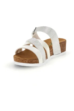 Ciabatte bianche con sottopiede in pelle 293A410SR-PITTARELLO ECO Sale