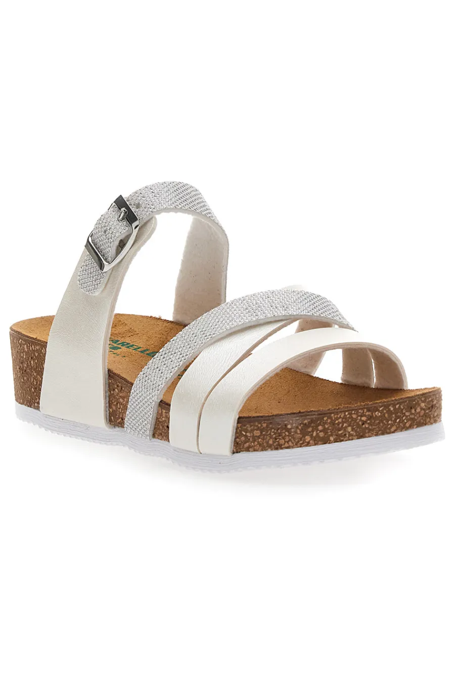 Ciabatte Bianche Con Sottopiede in pelle 293A410-PITTARELLO ECO Best