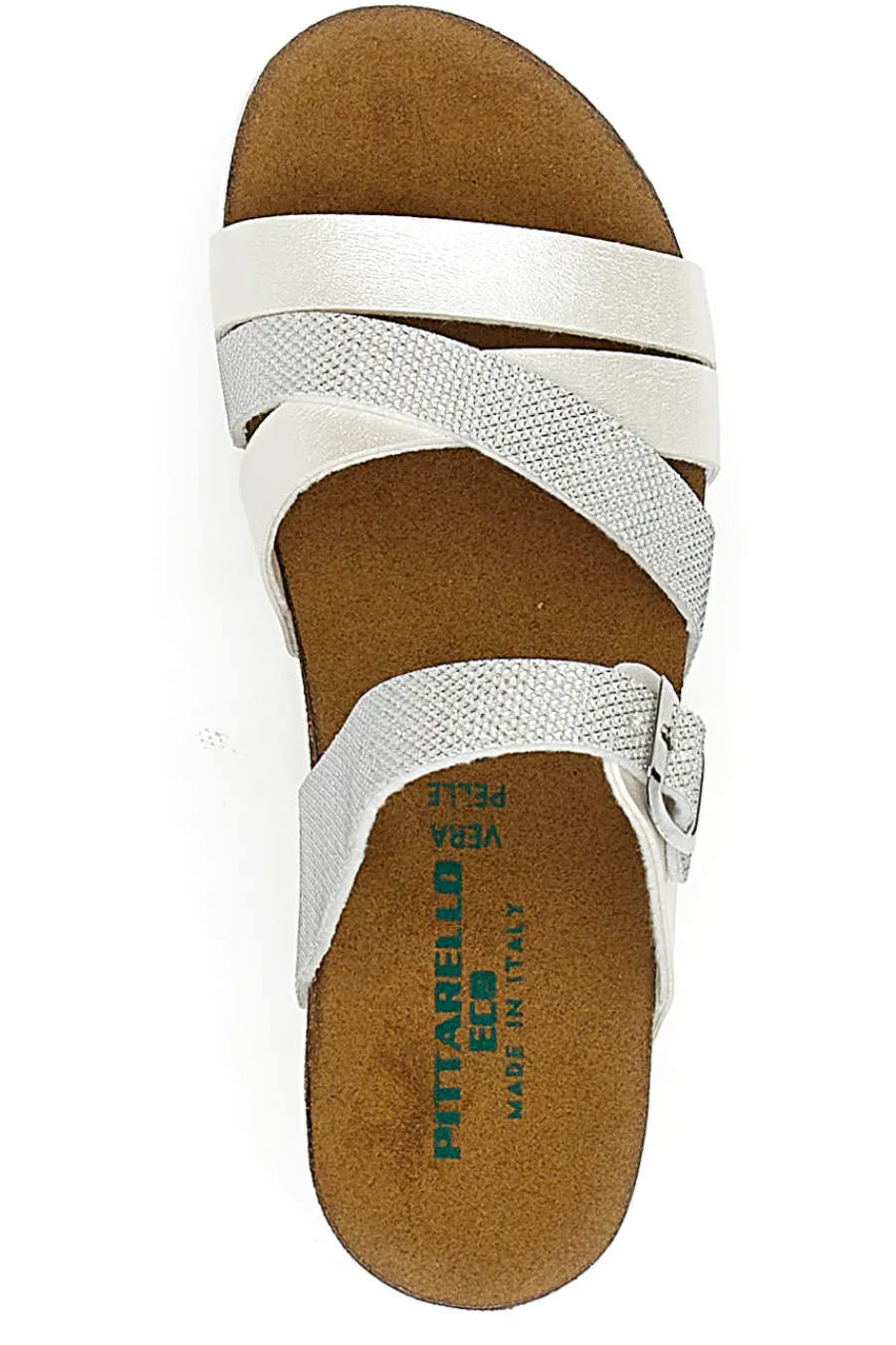 Ciabatte Bianche Con Sottopiede in pelle 293A410-PITTARELLO ECO Best