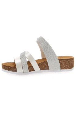 Ciabatte Bianche Con Sottopiede in pelle 293A410-PITTARELLO ECO Best
