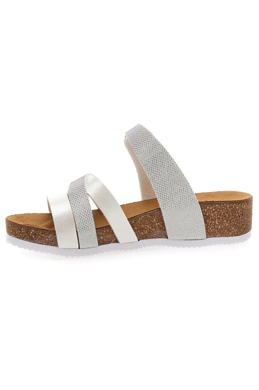 Ciabatte Bianche Con Sottopiede in pelle 293A410-PITTARELLO ECO Best