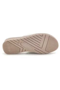 Ciabatte Bianco Dettagli Metallizzati 8551-LINEA COMODA Hot