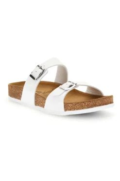 Ciabatte Bianco doppia fascia 335A006SR-PITTARELLO TIERRA Sale