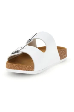 Ciabatte bianco sottopiede in vera pelle 335A20630SR-PITTARELLO TIERRA Hot