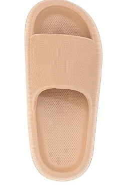 Ciabatte Biege Con Suola Chunky 01-2T2L