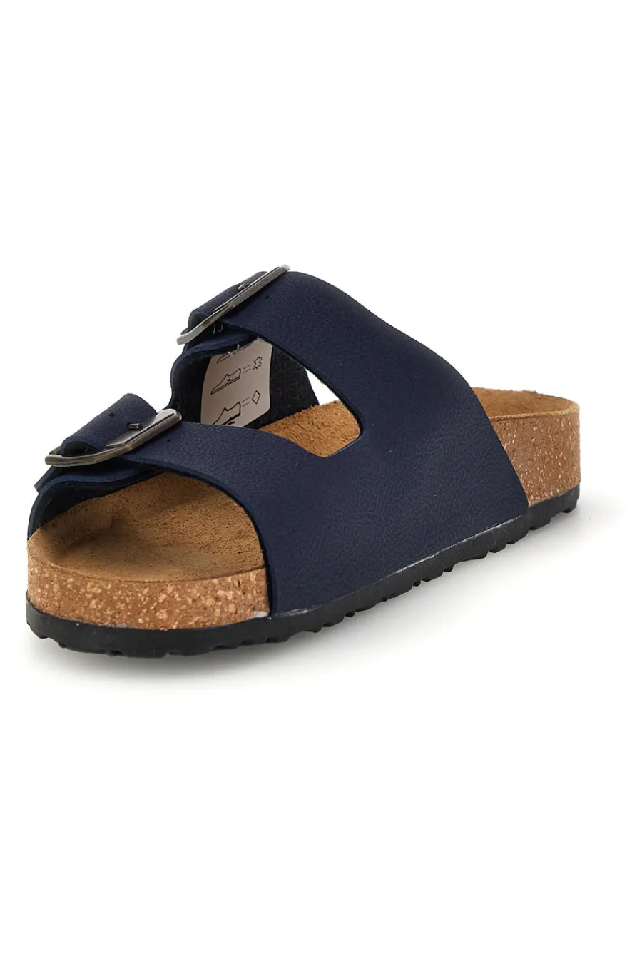 Ciabatte blu con doppia fibbia 201-BIO UP Sale