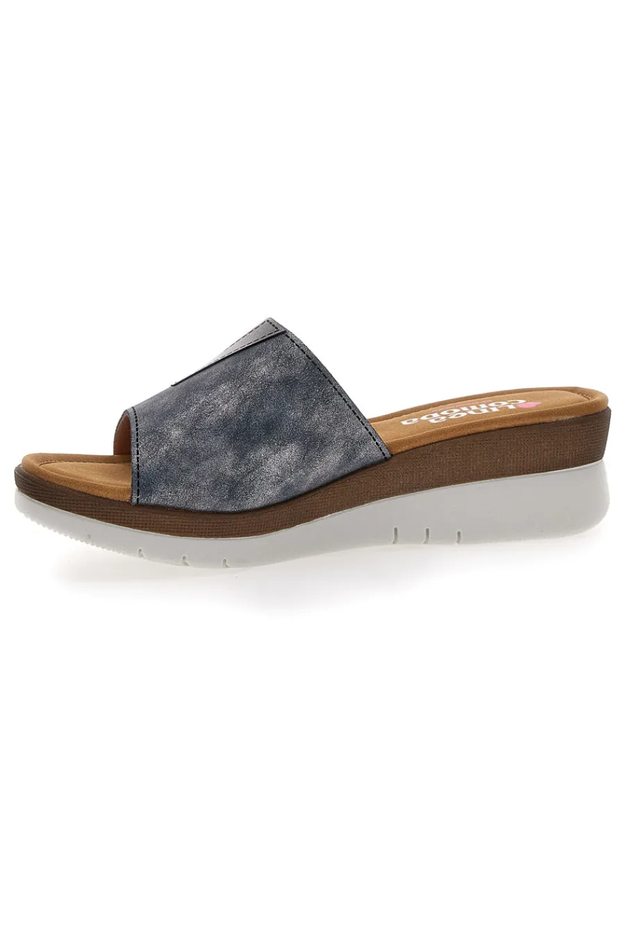 Ciabatte Blu con Platform 6526-LINEA COMODA Discount