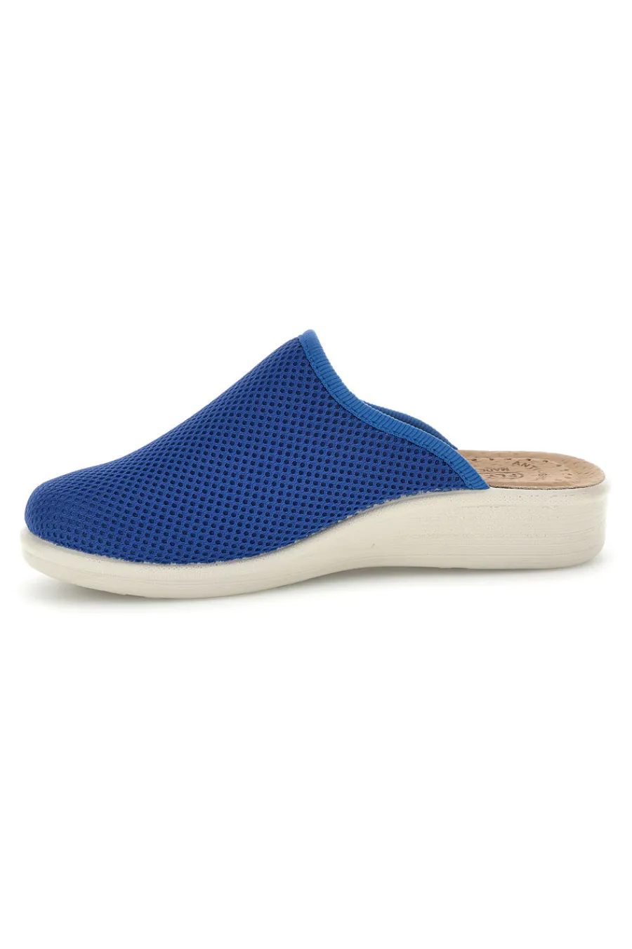 Ciabatte blu con sottopiede in vera pelle antiscivolo 90830368FE-FLY FLOT Clearance