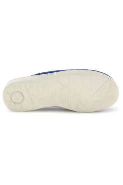 Ciabatte blu con sottopiede in vera pelle antiscivolo 90830368FE-FLY FLOT Clearance