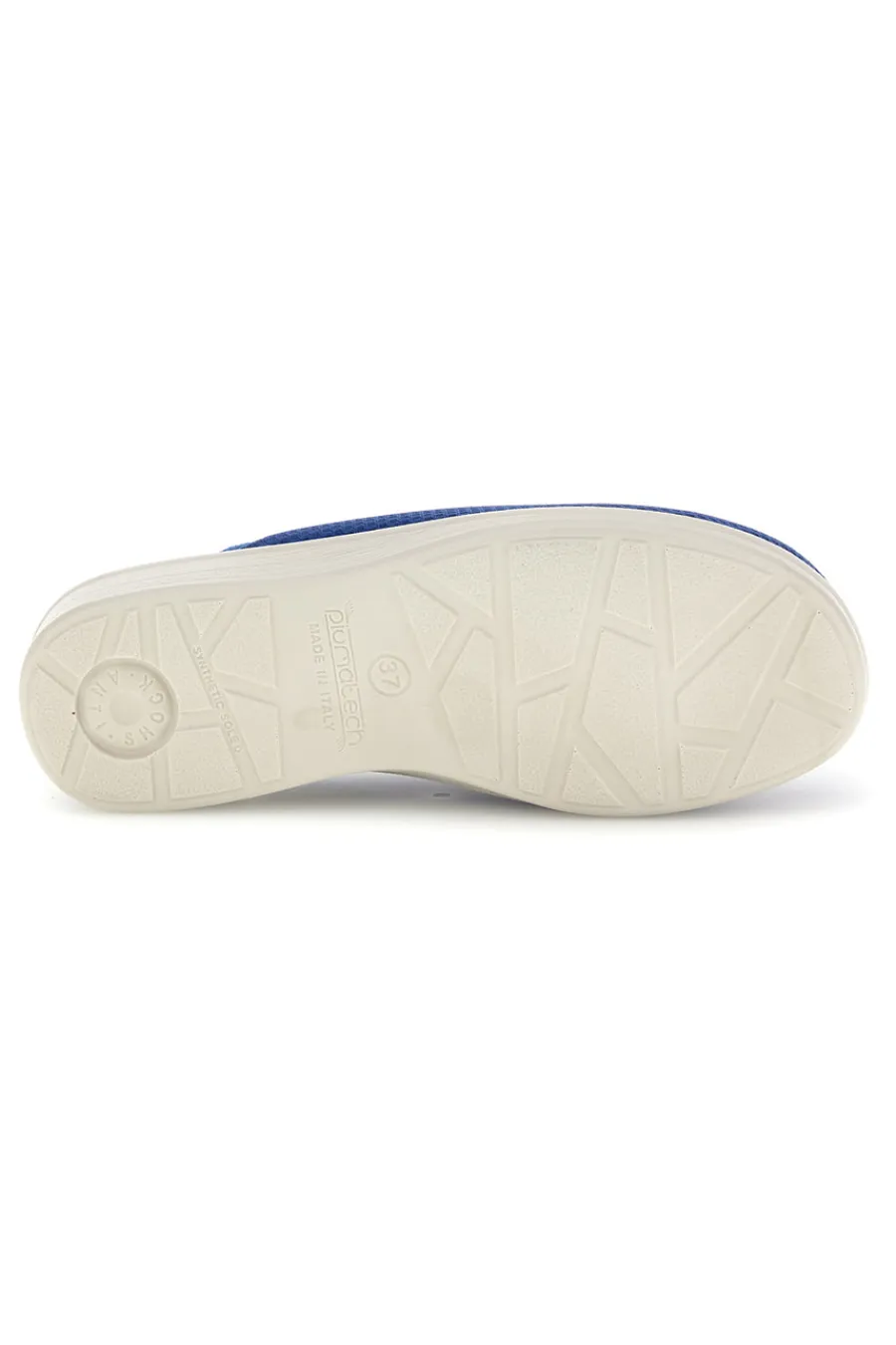 Ciabatte blu con sottopiede in vera pelle antiscivolo 90830368FE-FLY FLOT Clearance