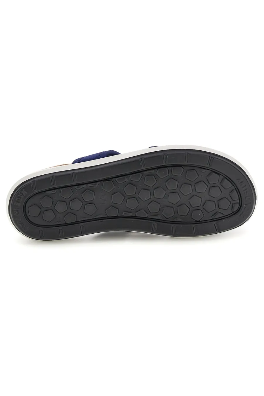 Ciabatte blu con suola antiscivolo e soletta comfort very soft 10-BIO UP Outlet