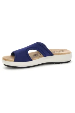 Ciabatte blu con suola antiscivolo e soletta comfort very soft 10-BIO UP Outlet