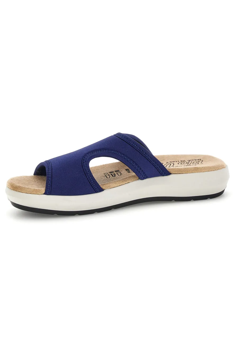 Ciabatte blu con suola antiscivolo e soletta comfort very soft 10-BIO UP Outlet