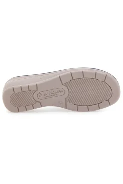 Ciabatte Blu Con Zeppa Made In Italy 7226-LINEA COMODA Outlet
