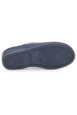 Ciabatte Blu Made In Italy Con Plantare In Vera Pelle 824100-LE SOFT Outlet