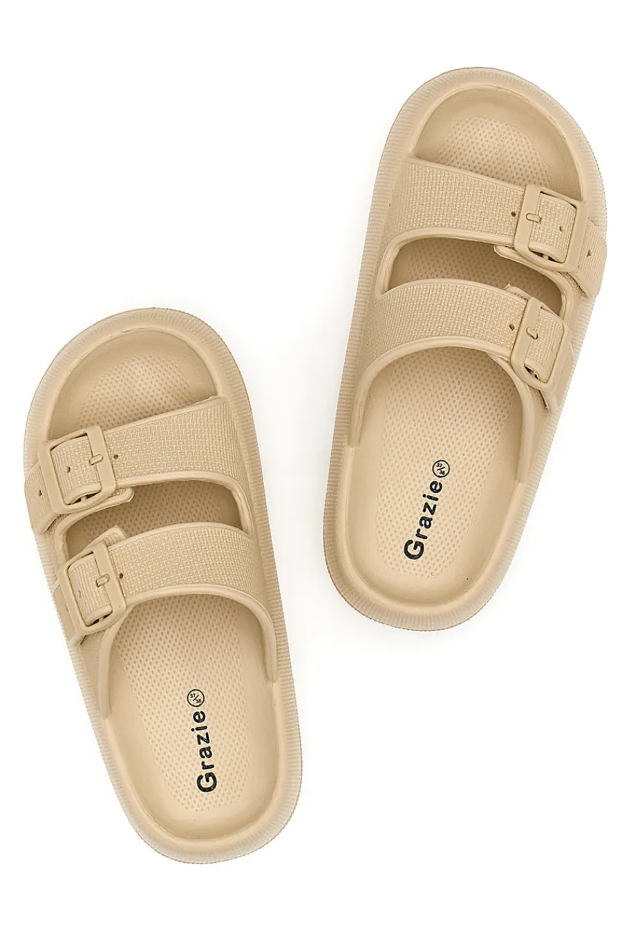 Ciabatte Chunky 9541 Beige-GRAZIE Outlet