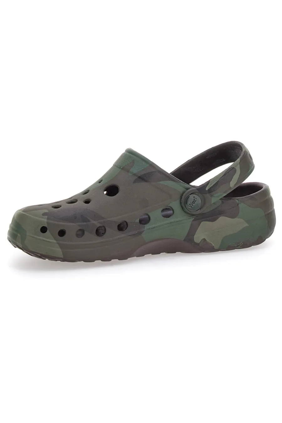 Ciabatte Clogs in Gomma Camouflage 9-WOZ Hot