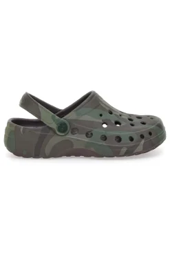 Ciabatte Clogs in Gomma Camouflage 9-WOZ Hot