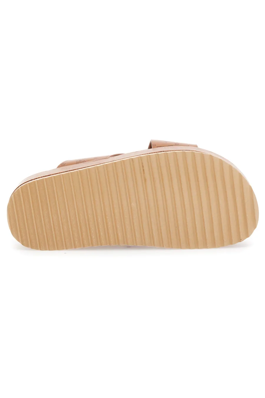 Ciabatte Cognac Con Flatform 8627-LAURA BIAGIOTTI Clearance