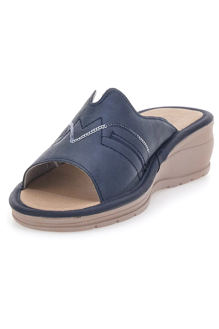 Ciabatte Comfort Blu 7225-LINEA COMODA Discount