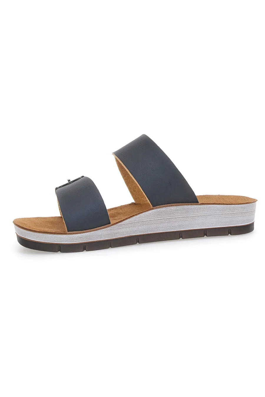 Ciabatte con Doppia Fascia 40 CP Nere-INBLU Hot