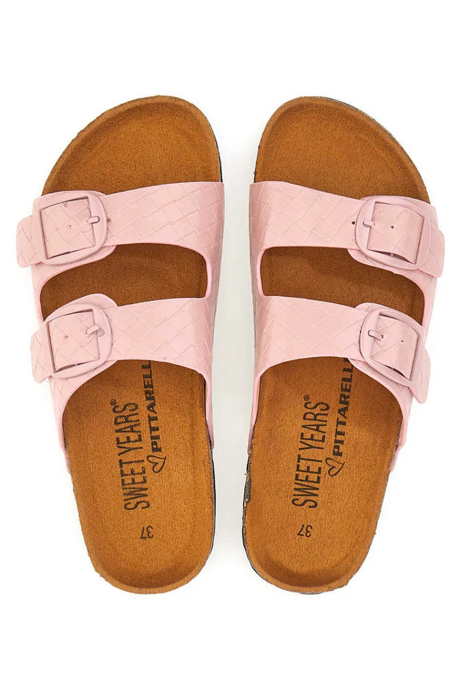 Ciabatte con Fibbia Rosa 8381-SWEET YEARS