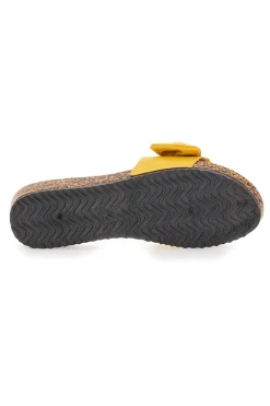 Ciabatte con fiocco giallo 14191-FUN BEACH Best
