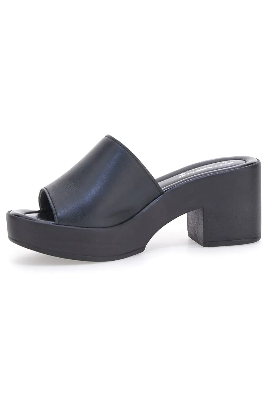 Ciabatte con tacco Neri 3174-PITTARELLO LOVE Online