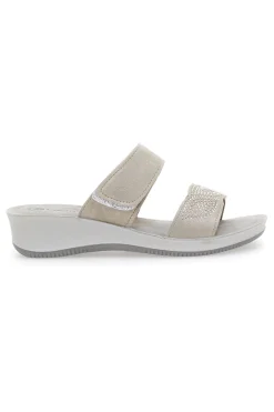 Ciabatte con Zeppa 4 Se Grigio-INBLU Discount