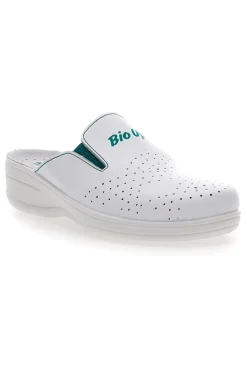 Ciabatte da Lavoro Bianche in Pelle 329-BIO UP Hot