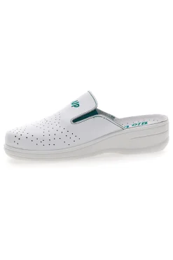 Ciabatte da Lavoro Bianche in Pelle 329-BIO UP Best